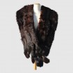 Long scarf - genuine fur stole VINTAGE