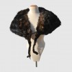 Cape - stole mink fur genuine VINTAGE
