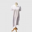 Old nightgown with short sleeves embroidered