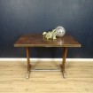 Vintage wooden bistro table for 4 people