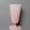 Small vase - pink opaline candle holder