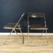 2 Plia Chairs by Giancarlo Piretti for Castelli