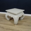 Small white Chinese Opium coffee table