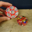 Sulphide paper-weight "Millefiori" BACCARAT or ST LOUIS