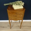 Louis XV inlaid bedside table with 3 drawers