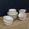 Tea service "Barbeaux" in LIMOGES 8 cups