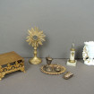 5 19th century miniatures for children & playing mass
