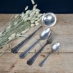 Silver plated metal cutlery set ARGENTAL for 12