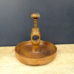 Large nutcracker with wooden tray Vintage
