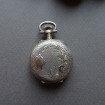 B15 - Pendentif montre à gousset en argent XIXème