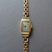 B29 - Antique gold plated ladies watchband MURAT