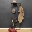 Wrought iron coat rack ART DECO