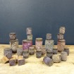 26 Vintage Embroiderer's Stamp Rollers with various designs