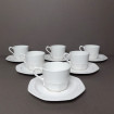 6 Large coffee cups - LONGCHAMP tea