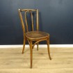 THONET style bistro chair with patina