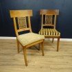 Pair of DIRECTOIRE style chairs