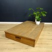 Very large trunk - wooden box to store under a bed