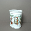 Bavarian porcelain box "Back from hunting"
