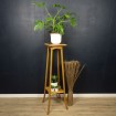 Antique high chair - wooden plant stand
