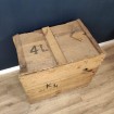 Large wooden box marked "4L"