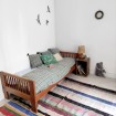 2 Beds - teak style benches + slatted bed base