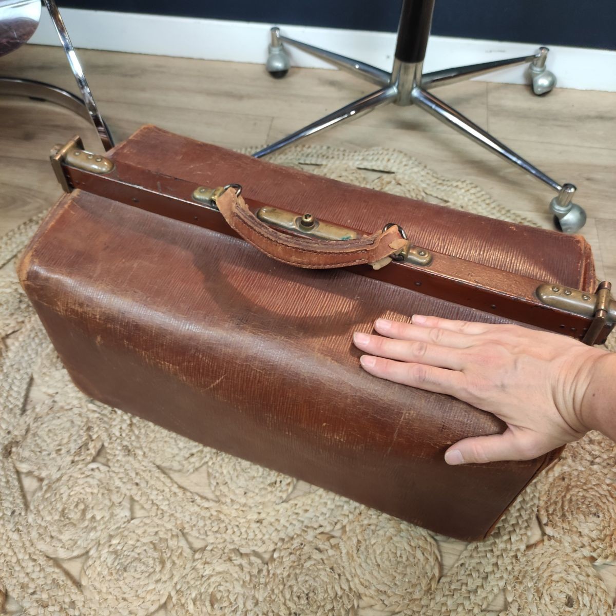 Leather Doctor Gladstone Bag - Monalisa