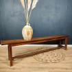 1 Long wooden farm bench (2 Available)