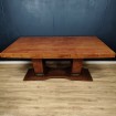 Large ART DECO dining room table circa 1940 (to be restored)