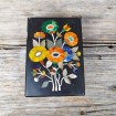 Indian marble marquetry box Bouquet of flowers
