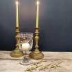 Nice pair of candlesticks LOUIS XV in bronze