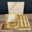 Vintage wooden parlor croquet for 6 players