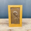 Icone de Vierge ART DECO en bronze par TRECY