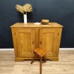 Perfect large and sober light wood sideboard