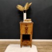 1940's bedside table with Ste Anne grey marble