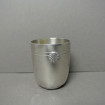 Timbale - ERCUIS silver plated metal candle holder with shells
