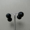 Antique buttons - black pearl cuffs