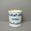 Small old "Pepper" pot in earthenware from ST UZE