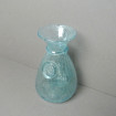 Decanter - BIOT light blue blown glass vase