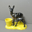 Doe and fawn with mini vase VALLAURIS 1950