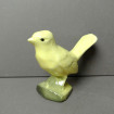 Small canary in yellow porcelain VINTAGE