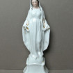 Virgin in porcelain of PARIS at the end of the 19th century