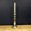 Candle holder in mercurized glass