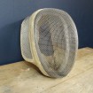 Old white fencing mask
